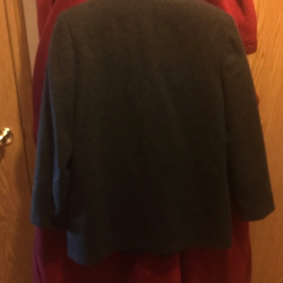 Gray Wool Blazer - Picture 2 of 3